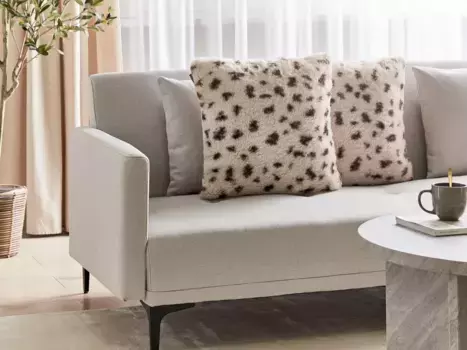 Декоративная подушка Beliani, бежевый