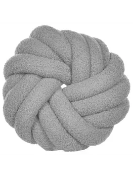 Декоративная подушка Beliani Deko AKOLA, серый