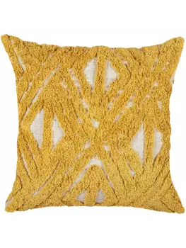 Декоративная подушка Beliani Deko ALCEA, цвет gelb/beige