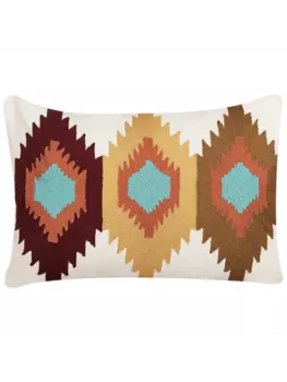 Декоративная подушка Beliani Deko DANAPUR, цвет bunt/braun/blau