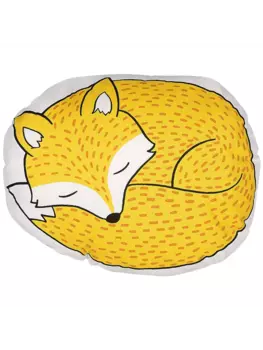 Декоративная подушка Beliani Deko DHANBAD, цвет gelb/wei/schwarz