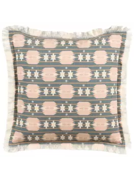 Декоративная подушка Beliani Deko DIANTHUS, цвет bunt/grau/rosa