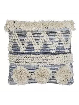 Декоративная подушка Beliani Deko EYTELIA, цвет blau/beige