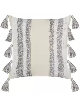 Декоративная подушка Beliani Deko HELICONIA, цвет grau/beige