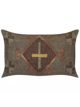 Декоративная подушка Beliani Deko KATORA, цвет grn/bunt/braun