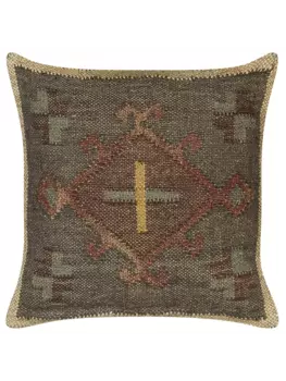 Декоративная подушка Beliani Deko KATORA, цвет grn/bunt/braun