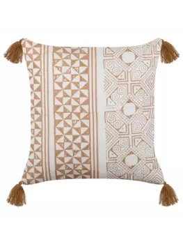 Декоративная подушка Beliani Deko MALUS, цвет braun/wei