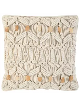 Декоративная подушка Beliani Deko NICAEA, бежевый