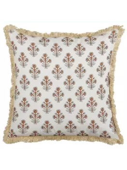 Декоративная подушка Beliani Deko OMORIKA, цвет bunt/beige/orange