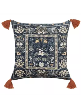 Декоративная подушка Beliani Deko PANAX, цвет bunt/blau