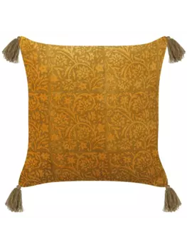 Декоративная подушка Beliani Deko RHEUM, желтый