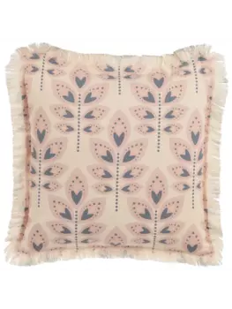 Декоративная подушка Beliani Deko RUDBECKIA, цвет beige/grau/rosa