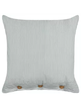 Декоративная подушка Beliani Deko SEBRINE, цвет grn/wei/heller holzfarbton