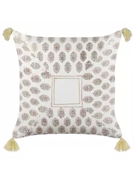 Декоративная подушка Beliani Deko SETOSA, цвет bunt/wei/rosa