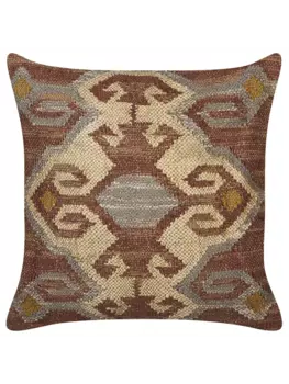 Декоративная подушка Beliani Deko URPAD, цвет bunt/rot/beige