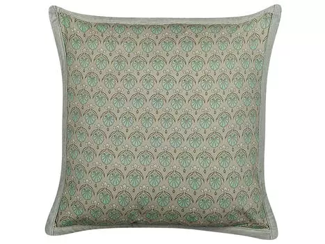 Декоративная подушка Beliani, оливково-зеленый