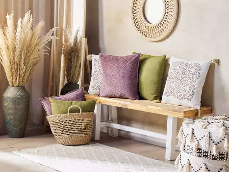 Декоративная подушка Beliani, розовый