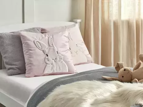 Декоративная подушка Beliani, розовый