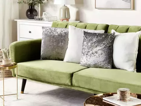 Декоративная подушка Beliani, серый