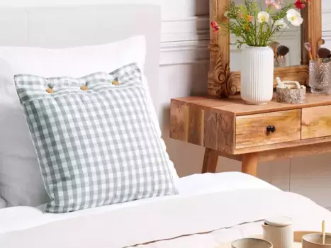 Декоративная подушка Beliani, зеленый