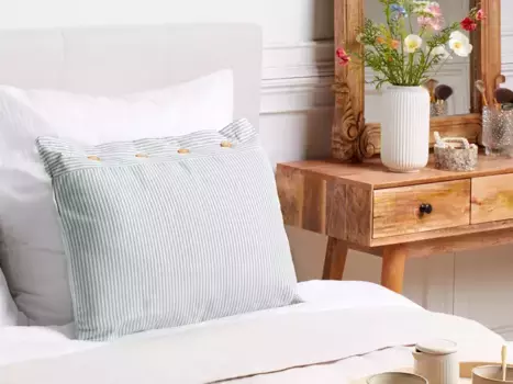 Декоративная подушка Beliani, зеленый