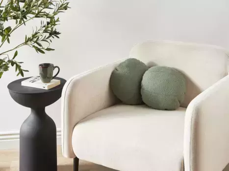 Декоративная подушка Beliani, зеленый