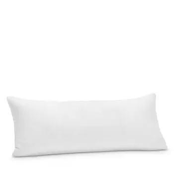 Декоративная подушка Boll & Branch с льняной бархатной вставкой, белый