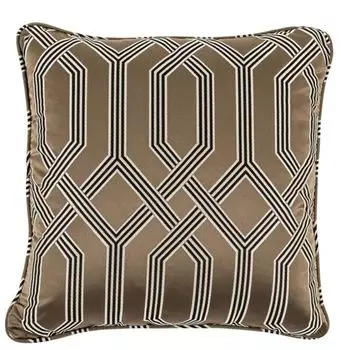 Декоративная подушка Casa Padrino/декоративная подушка коричневый 50 x 50 см - роскошные аксессуары для гостиной