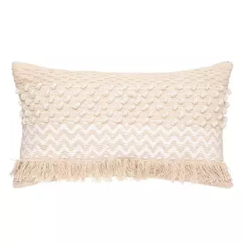 Декоративная подушка Cot Sand, хлопок, бохо, 30 х 50 см Atmosphera