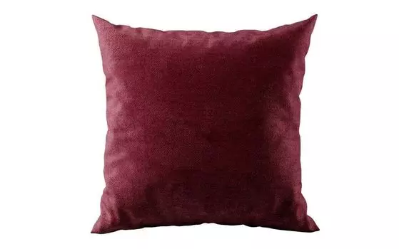 Декоративная подушка диван Calvera бархат Бордо Luxusbetten24