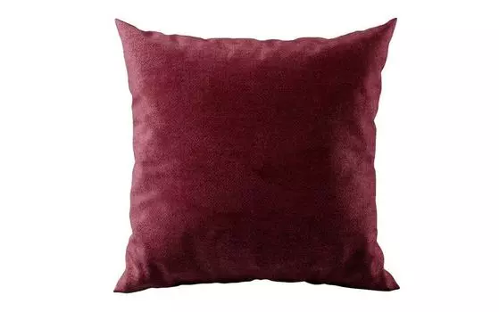 Декоративная подушка диван Calvera Maxi бархат Бордо Luxusbetten24