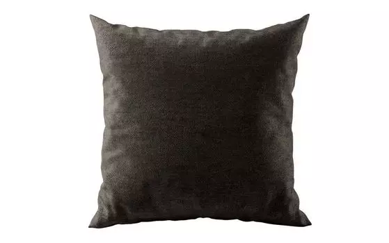 Декоративная подушка диван Коста бархат темно-коричневый Luxusbetten24