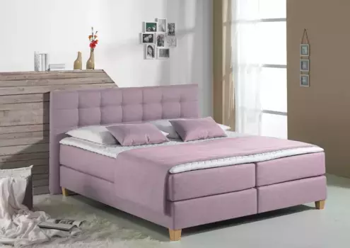 Декоративная подушка для дома "Томми", комплект подушек-пледов на пружинную кровать "Томми" Home affaire 80х190 см, сиреневый