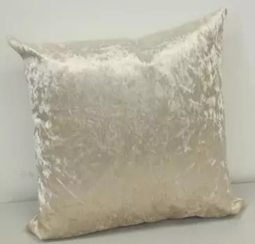 Декоративная подушка Dohle + Menk New Glitz кремовая, 45 x 45 см