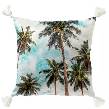 Декоративная подушка Dutch Decor Bahamas 45x45 cm, 45x45x45 см цвет pantone snow white