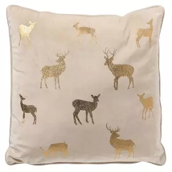 Декоративная подушка Dutch Decor Deer, 45x15x45 см цвет whisper white