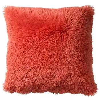 Декоративная подушка Dutch Decor Fluffy 45x45 cm, 45x45x45 см цвет koralle