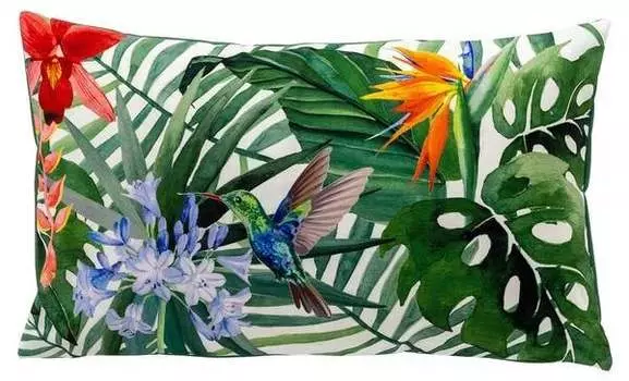 Декоративная подушка Dutch Decor Outdoor Manu, 50x30x50 см цвет english ivy