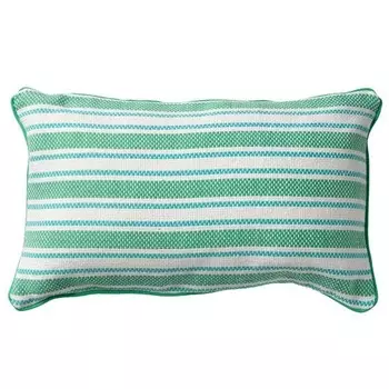 Декоративная подушка Dutch Decor Stripes 30x50 cm, 50x30x50 см цвет pantone emerald