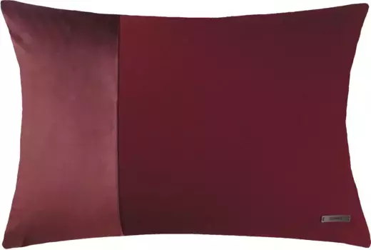 Декоративная подушка Esprit "Арфа" 38х58 см, цвет rot/dunkelrot/blutrot + unifarben