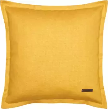 Декоративная подушка Esprit "Нео", с рельефным швом, чехол без наполнителя, 1 шт 38х38 см, цвет honigfarben + unifarben