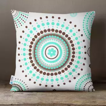 Декоративная подушка Etrea Himmlische Qualitt, бирюзовый