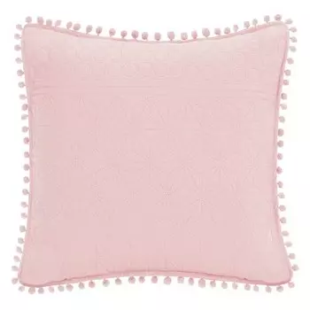 Декоративная подушка FLHF Ladore, 45x45x5 см цвет puderrosa