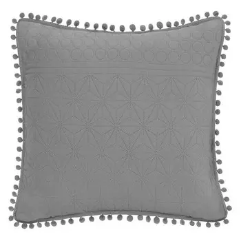 Декоративная подушка FLHF Ladore, 45x45x5 см, графитовый