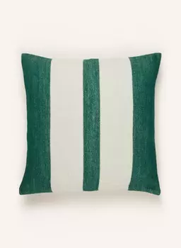 Декоративная подушка Gant Home, 50x50 см, цвет dunkelgrn/ecru