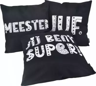 Декоративная подушка Gek op kussens!