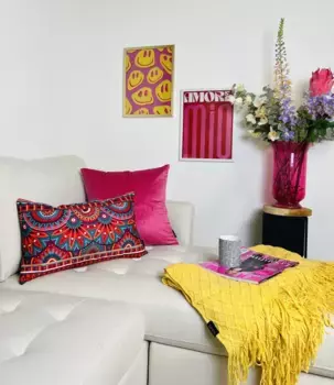 Декоративная подушка Gek op kussens!, цвет Bunt