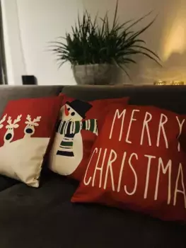 Декоративная подушка Gek op kussens!, красный