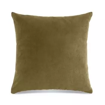 Декоративная подушка Грета, цвет оливковый, 50х50 см, чехол и наполнитель trendsicher
