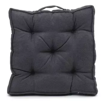 Декоративная подушка Gzze Darco, 40x7x40 см, антрацитовый